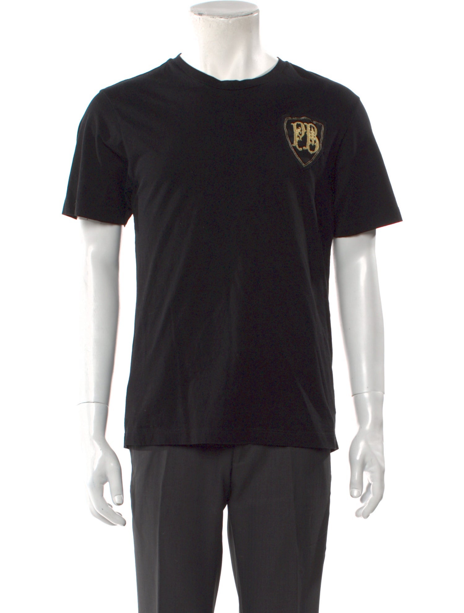 Pierre Balmain Graphic Print Crew Neck T-Shirt