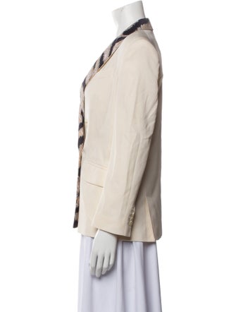 Pierre Balmain Virgin Wool Striped Blazer