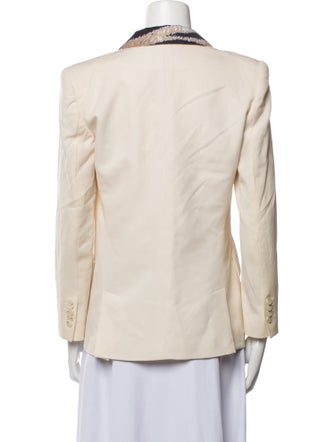 Pierre Balmain Virgin Wool Striped Blazer