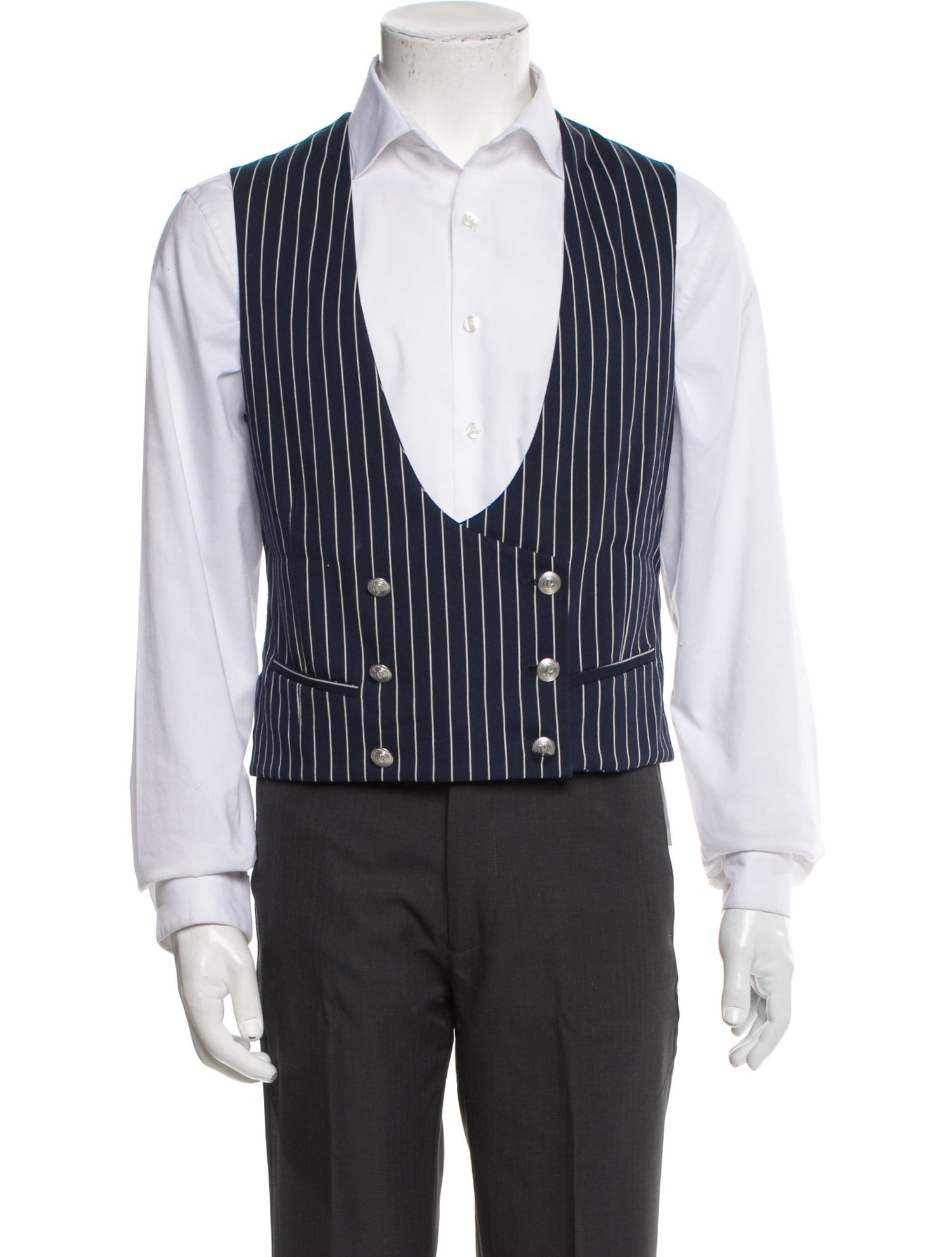 Pierre Balmain Striped Vest w/ Tags