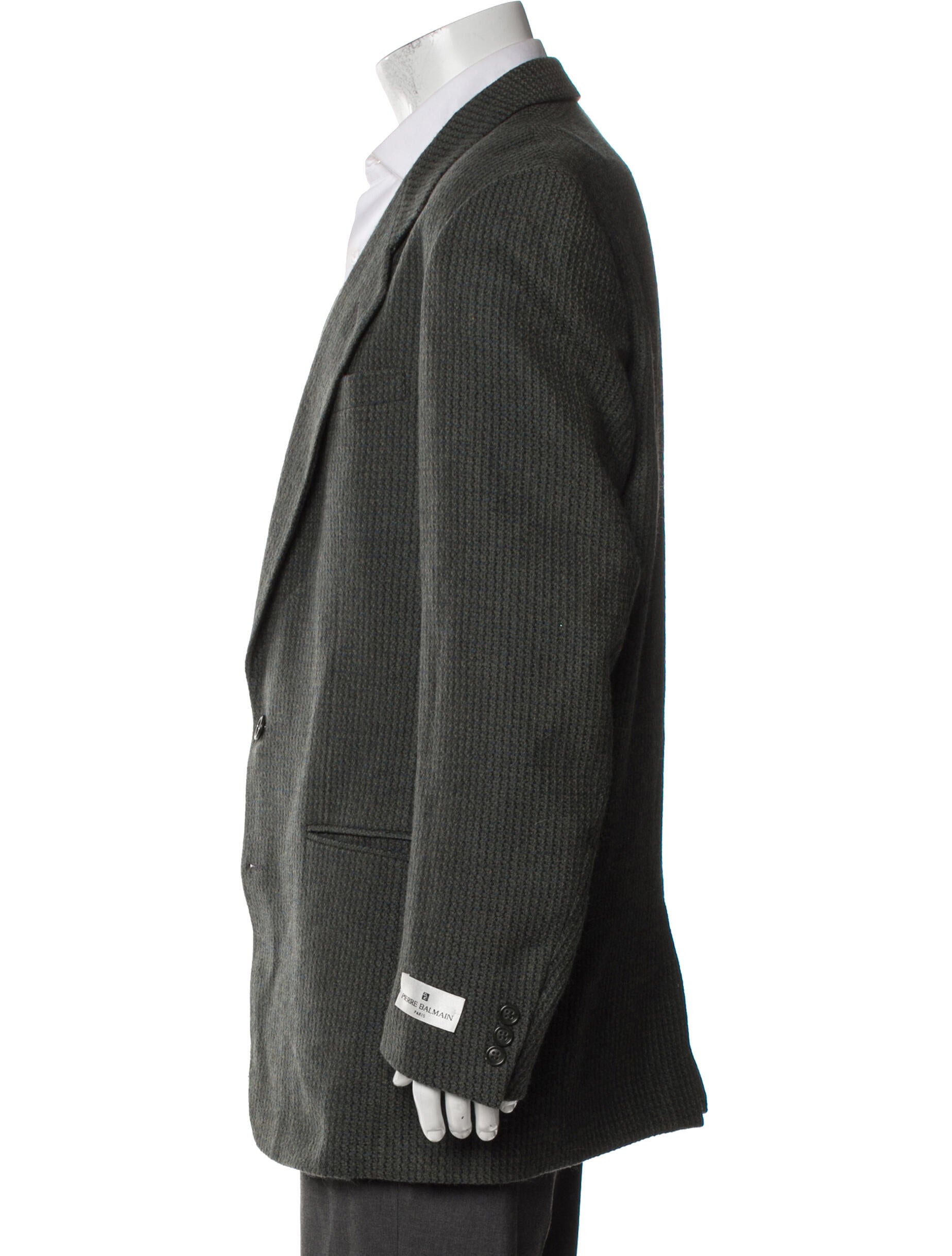 Pierre Balmain Wool Striped Blazer