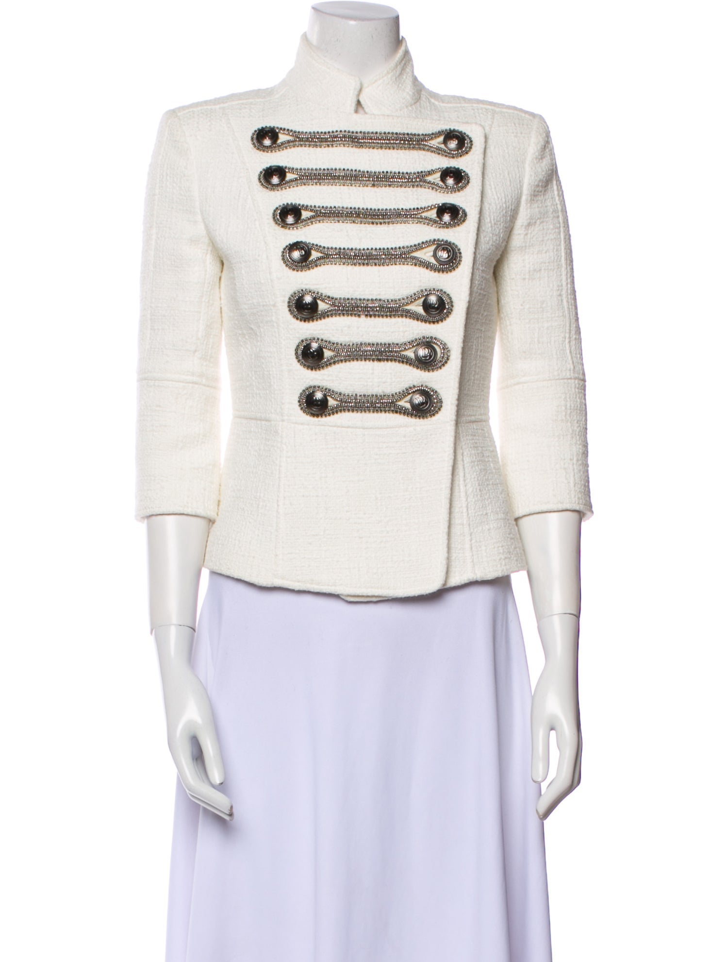 Pierre Balmain Striped Evening Jacket