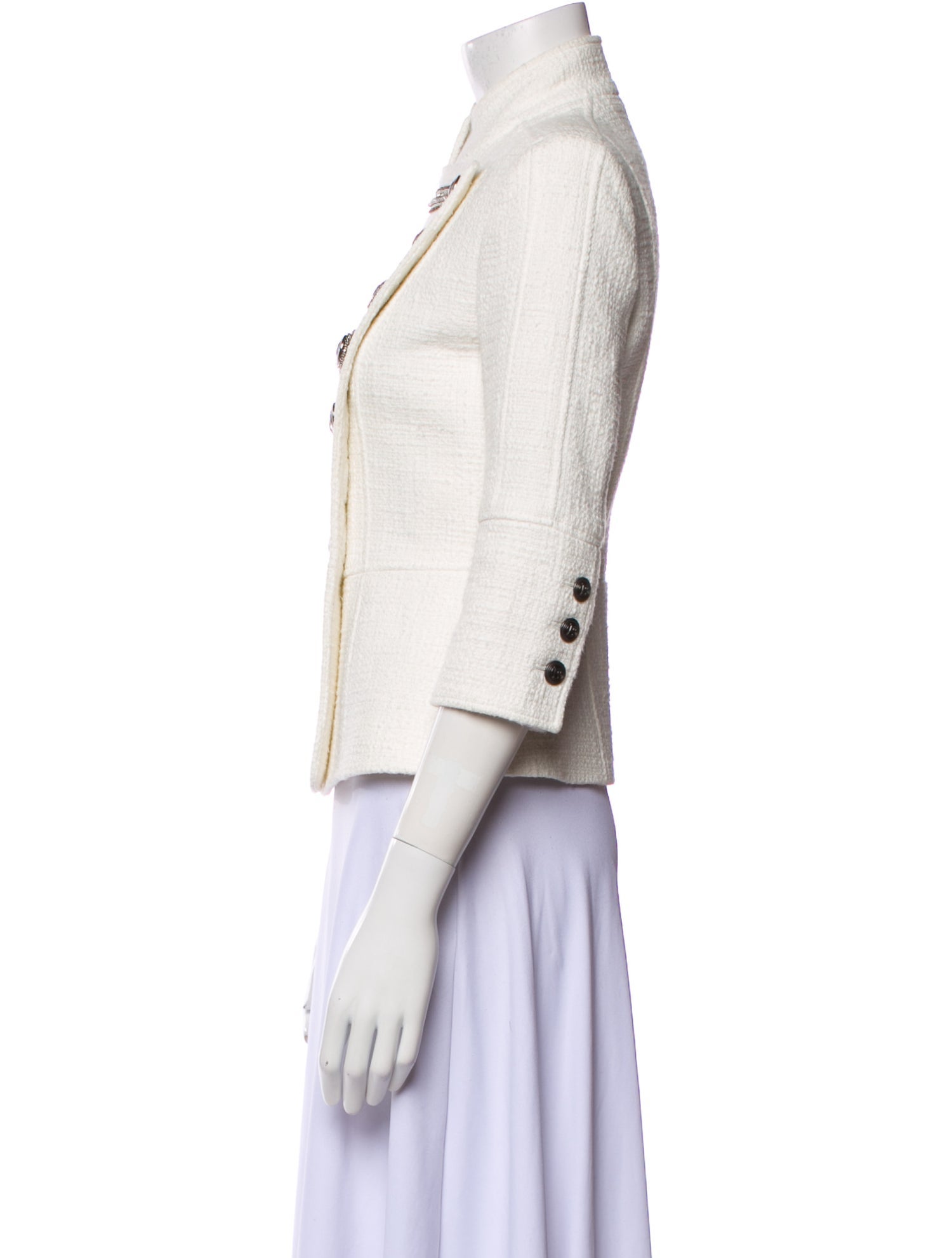 Pierre Balmain Striped Evening Jacket