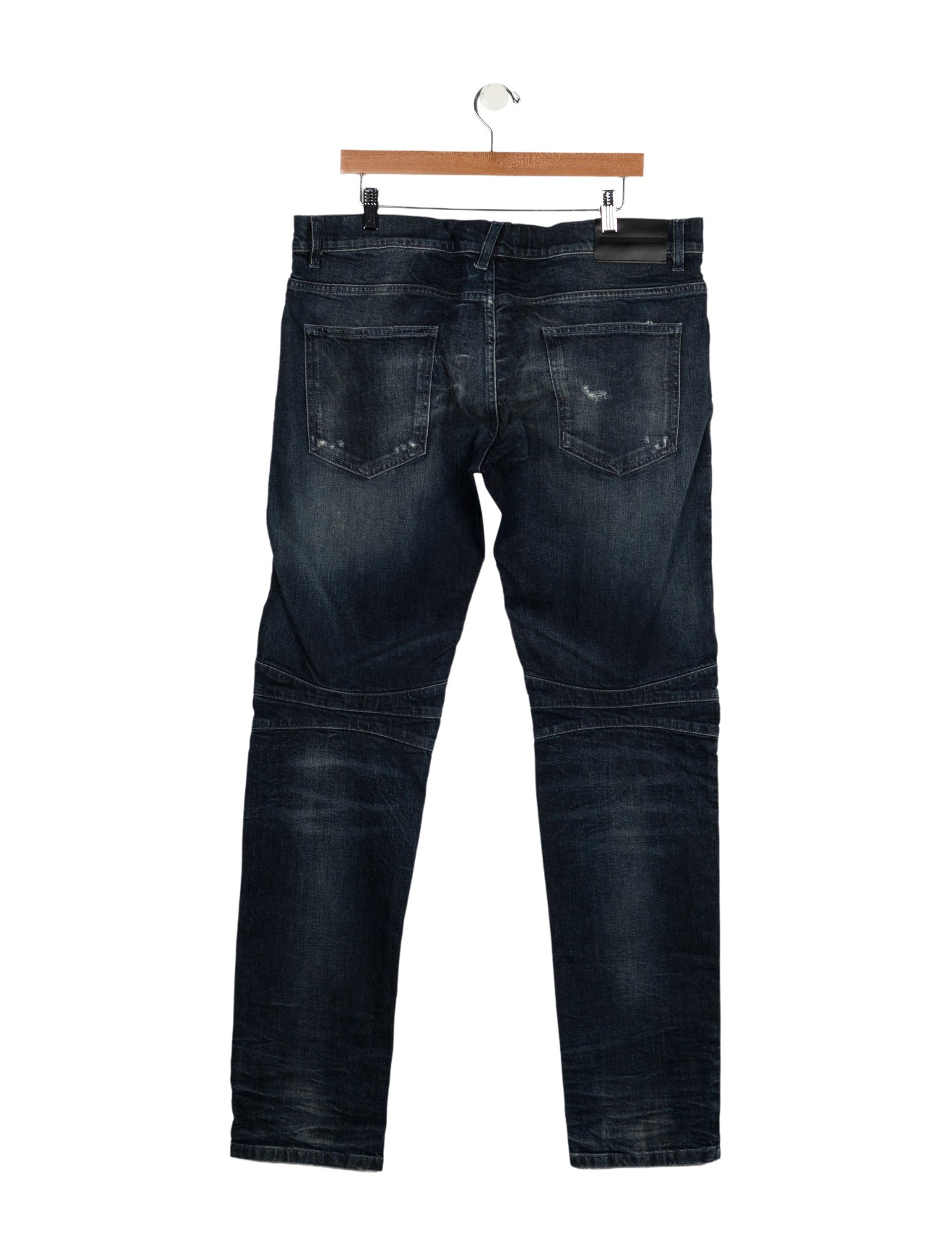 Pierre Balmain Moto Jeans