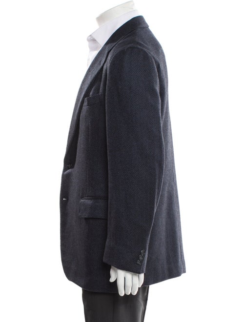 Pierre Balmain Cashmere Tweed Pattern Blazer