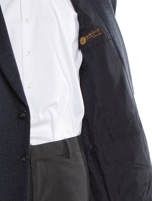 Pierre Balmain Cashmere Tweed Pattern Blazer