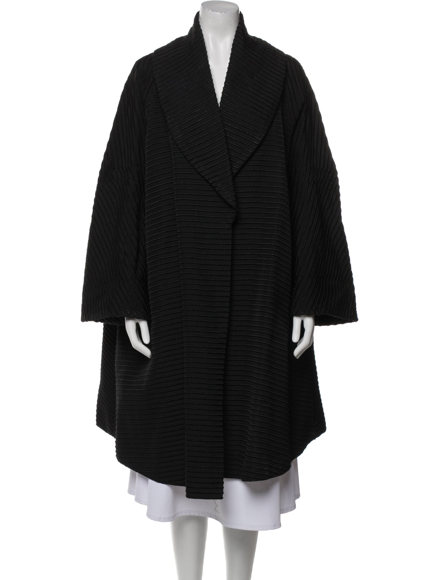 Pierre Balmain Striped Coat
