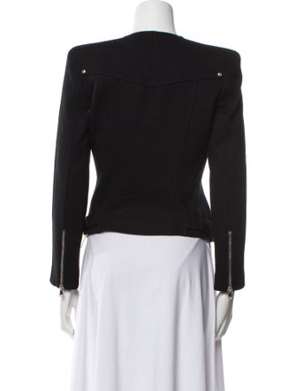 Pierre Balmain Wool Biker Jacket