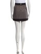 Pierre Balmain Tweed Pattern Mini Skirt