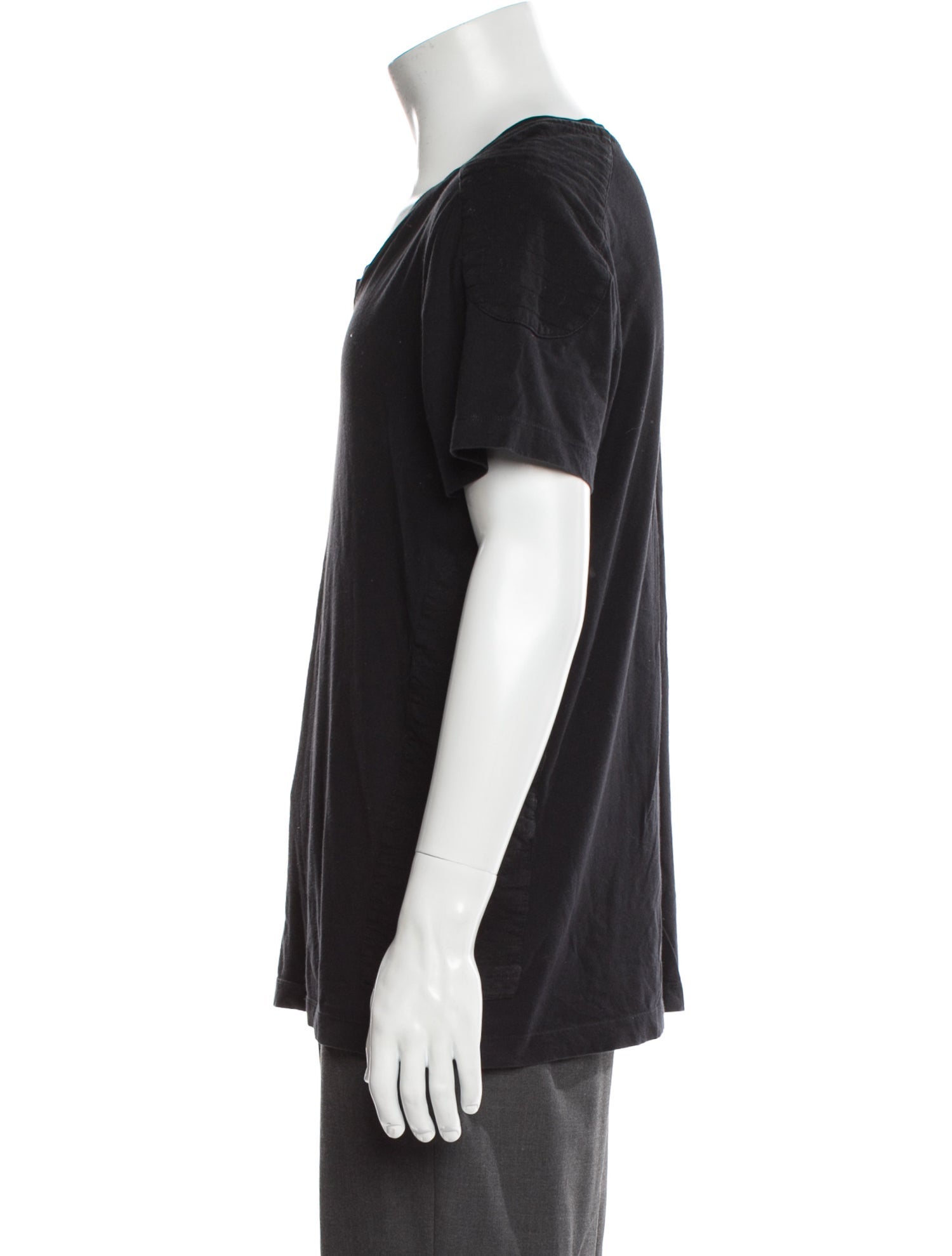 Pierre Balmain V-Neck Short Sleeve T-Shirt