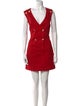 Pierre Balmain V-Neck Mini Dress