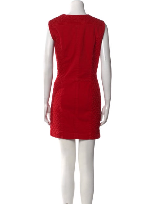 Pierre Balmain V-Neck Mini Dress