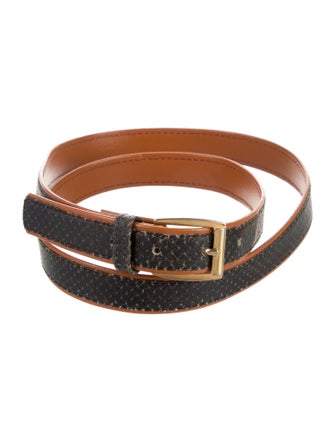 Pierre Balmain Leather Waist Belt