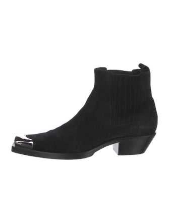 Pierre Balmain Suede Chelsea Boots