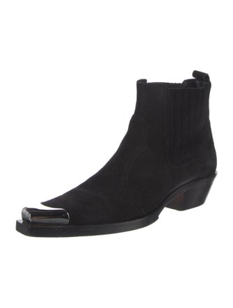 Pierre Balmain Suede Chelsea Boots