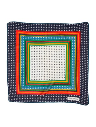 Pierre Balmain Polka Dot Print Scarf
