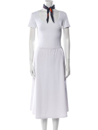 Pierre Balmain Polka Dot Print Scarf