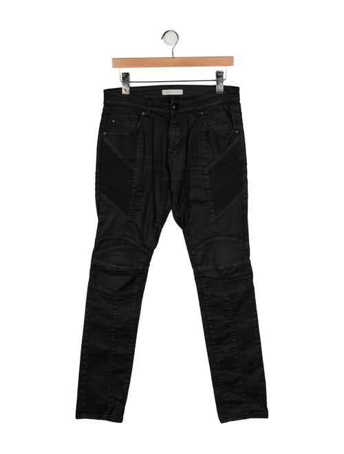Pierre Balmain Mid-Rise Straight Leg Jeans