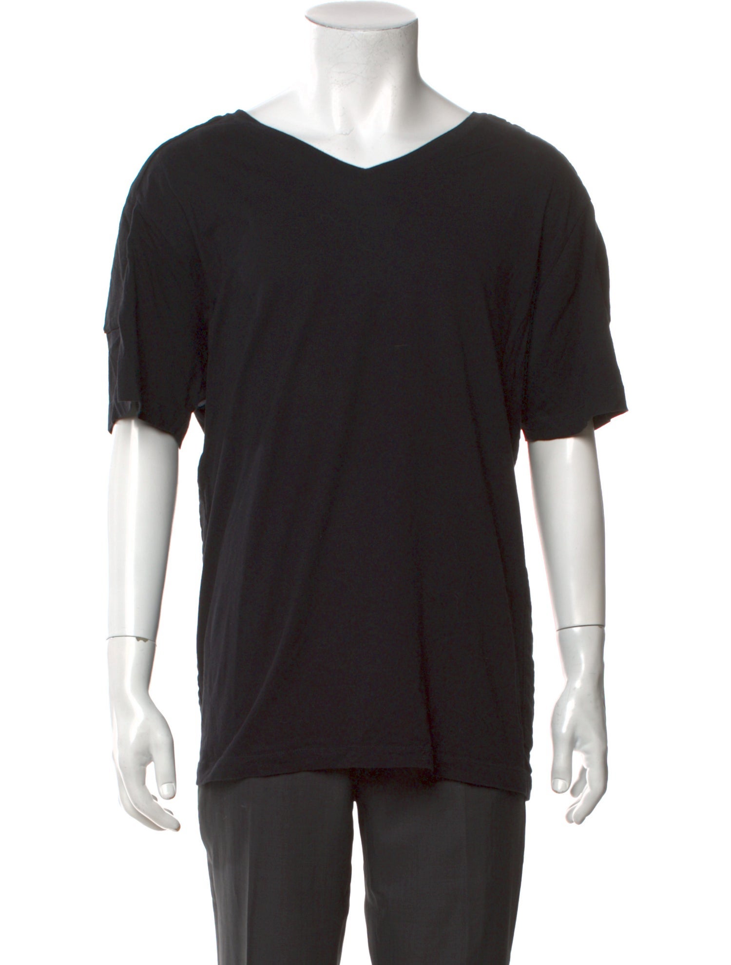 Pierre Balmain V-Neck Short Sleeve T-Shirt