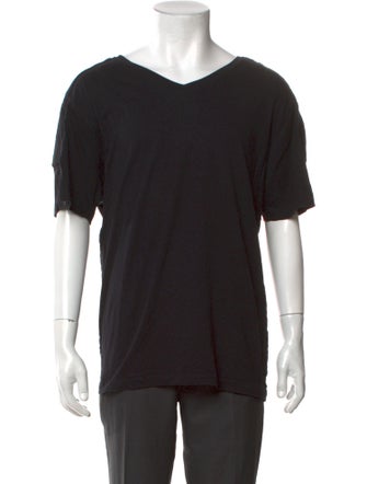Pierre Balmain V-Neck Short Sleeve T-Shirt