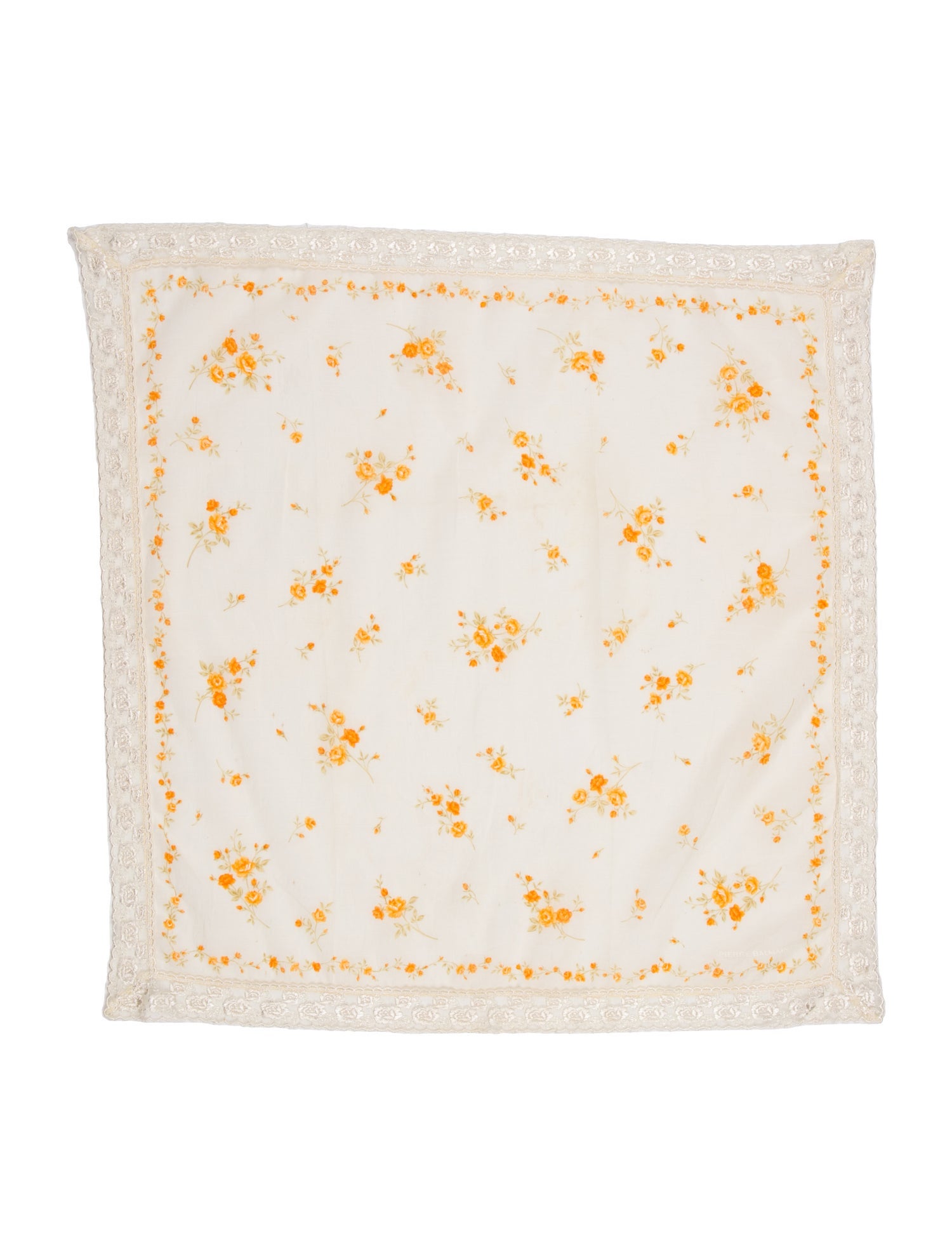 Pierre Balmain Floral Print Scarf