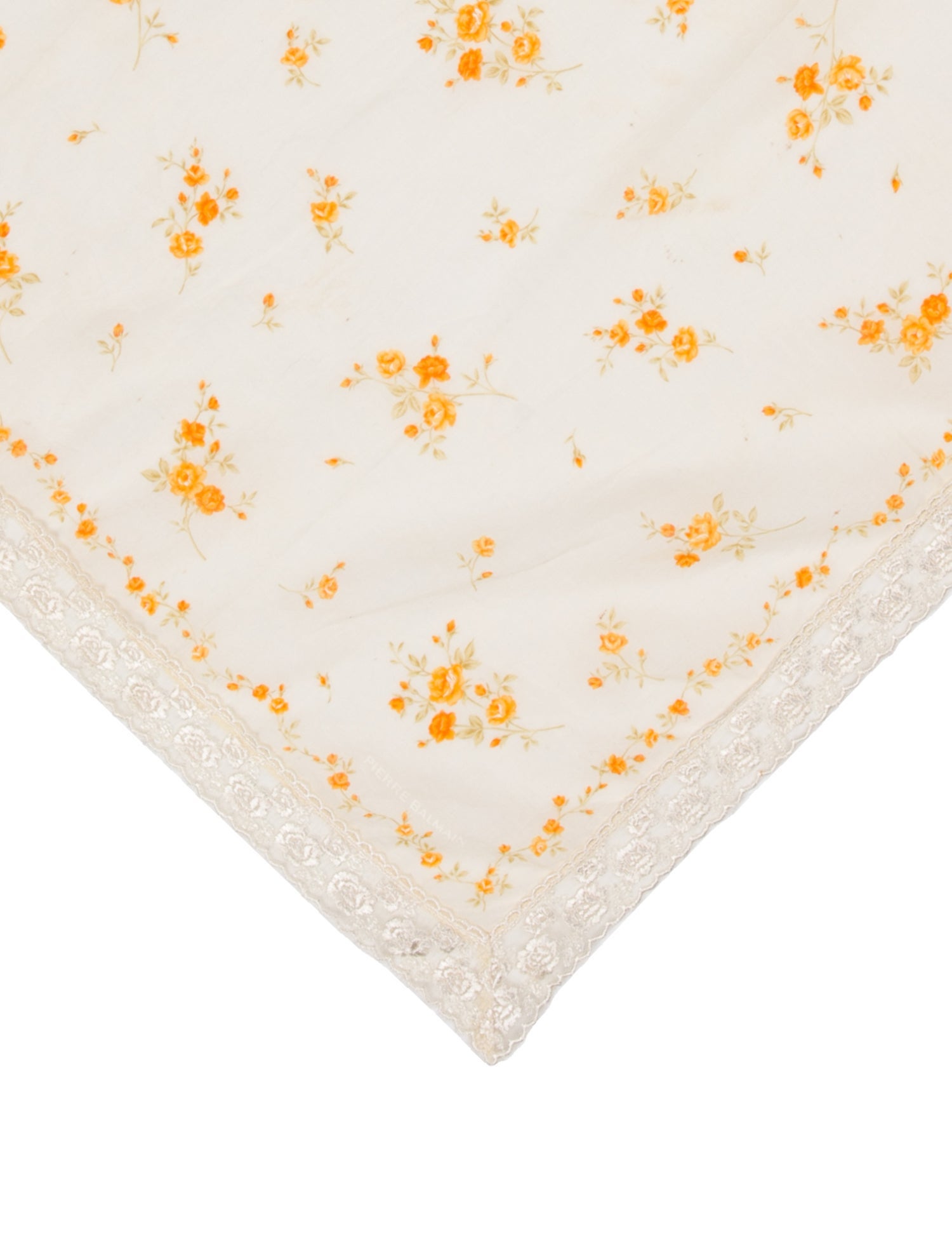 Pierre Balmain Floral Print Scarf
