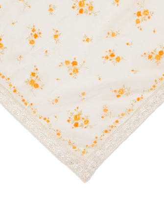 Pierre Balmain Floral Print Scarf