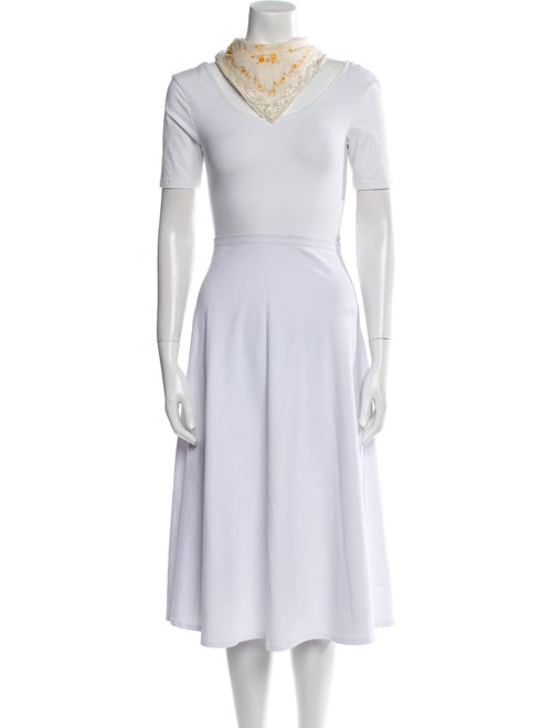 Pierre Balmain Floral Print Scarf