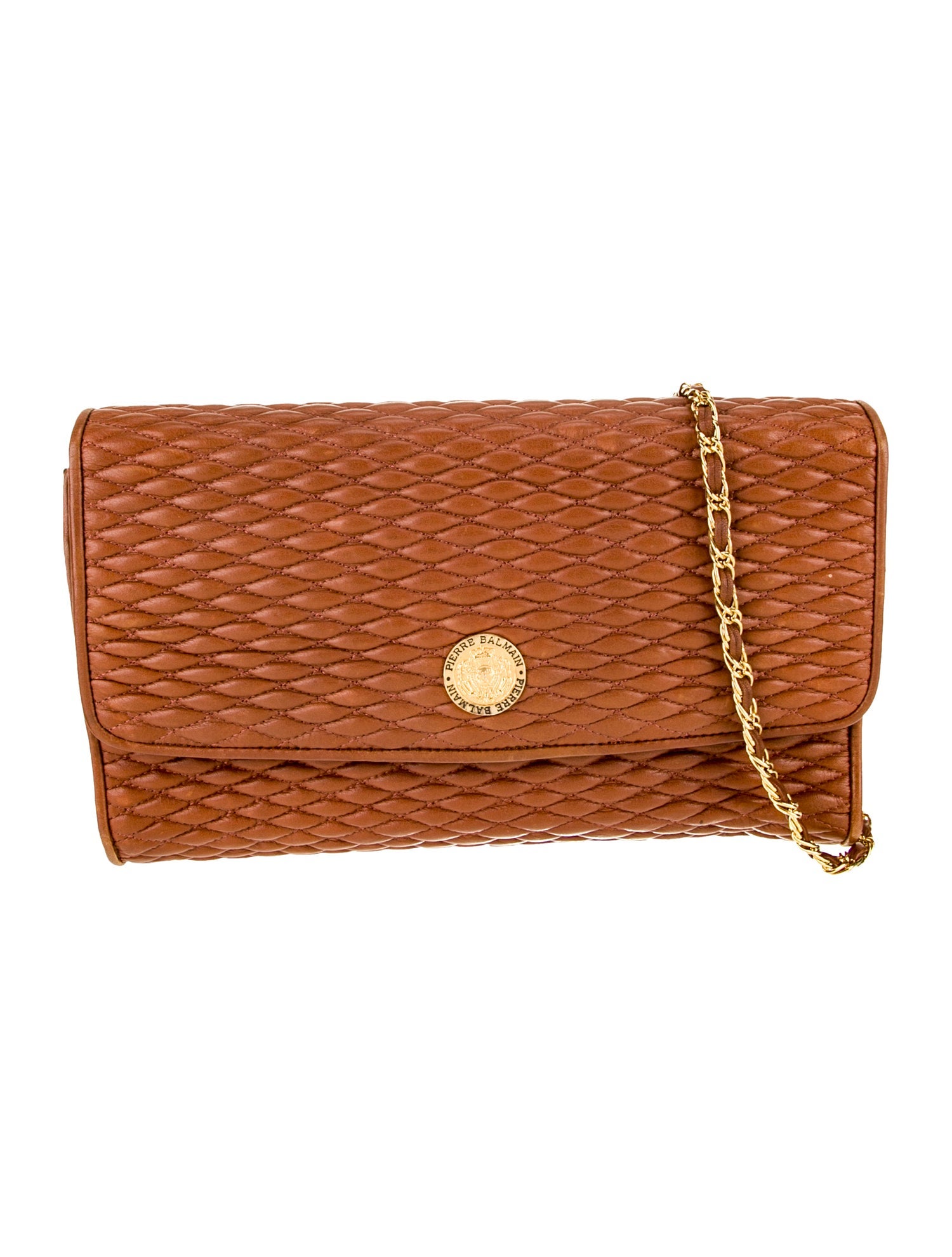 Pierre Balmain Leather Clutch