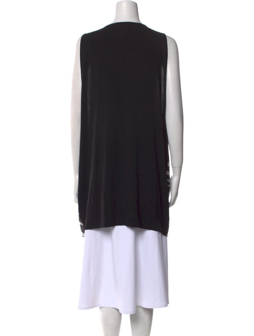 Pierre Balmain Striped Scoop Neck Tunic