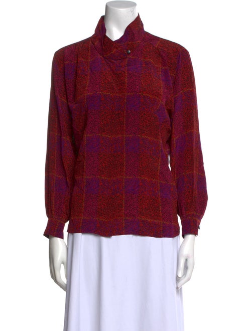 Pierre Balmain Silk Paisley Print Top