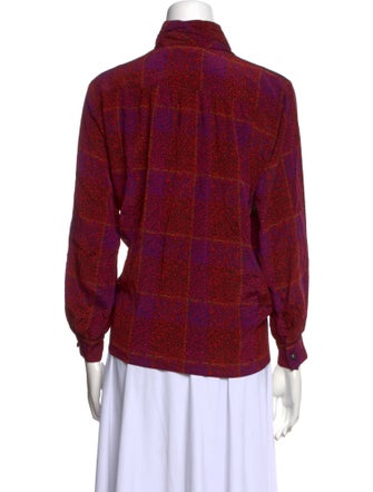 Pierre Balmain Silk Paisley Print Top