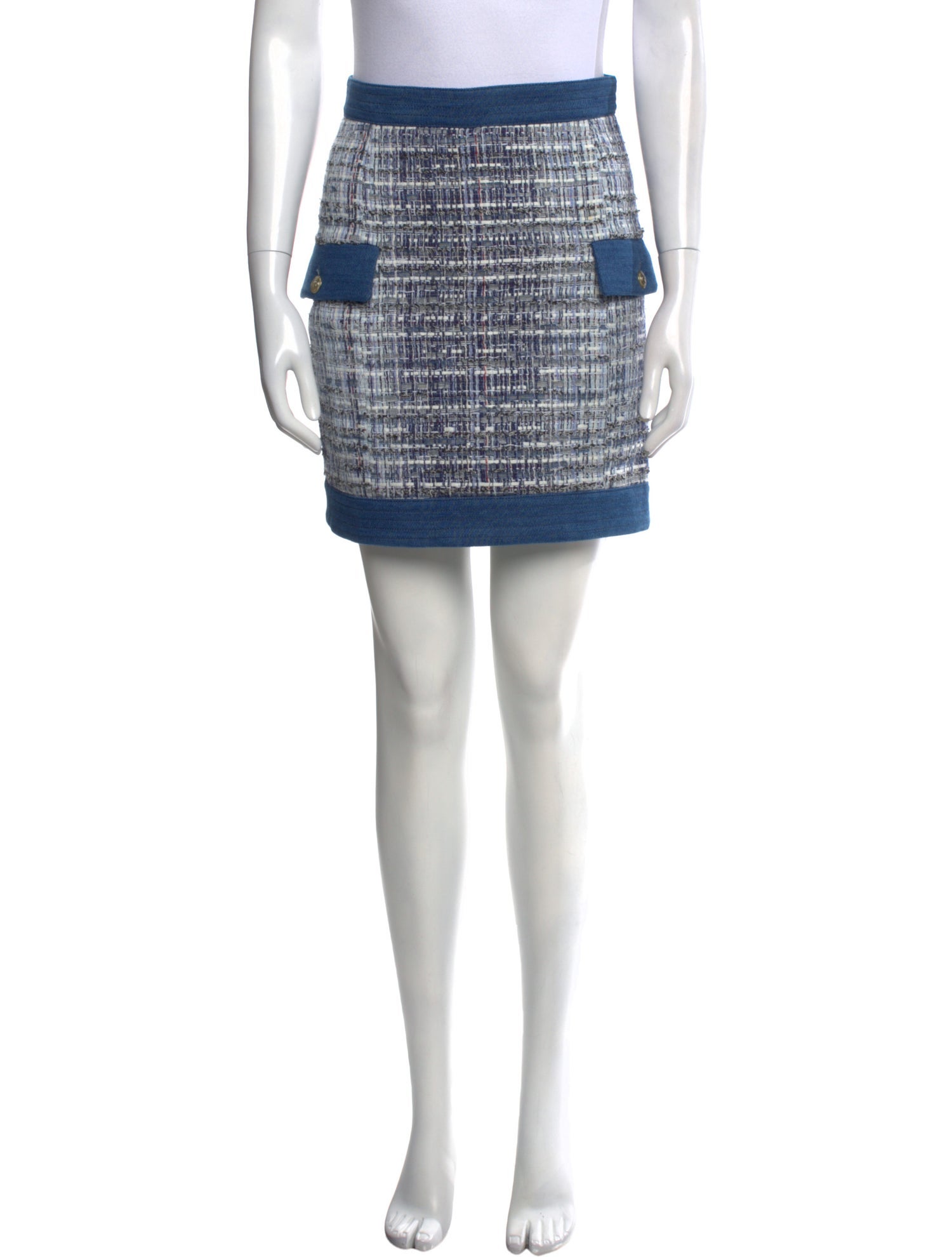 Pierre Balmain Printed Mini Skirt