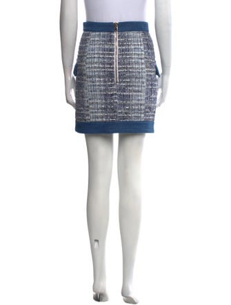 Pierre Balmain Printed Mini Skirt