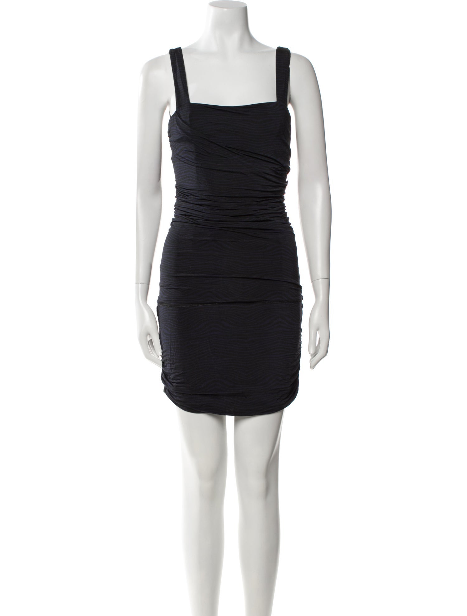 Pierre Balmain Square Neckline Mini Dress