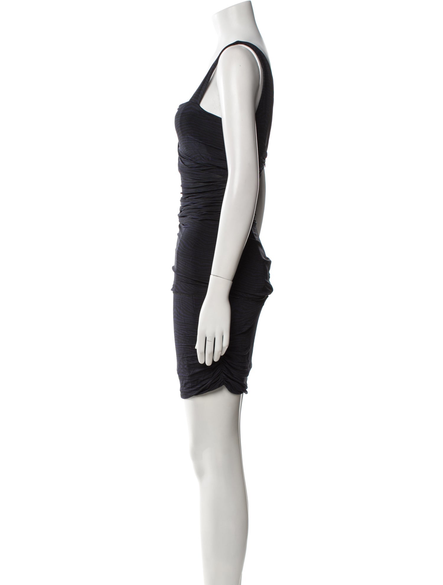 Pierre Balmain Square Neckline Mini Dress