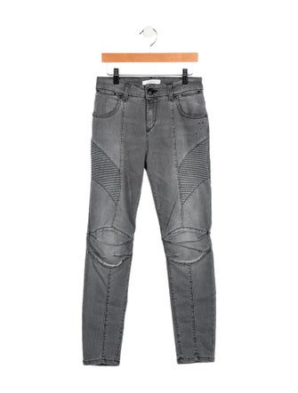 Pierre Balmain Mid-Rise Skinny Leg Jeans