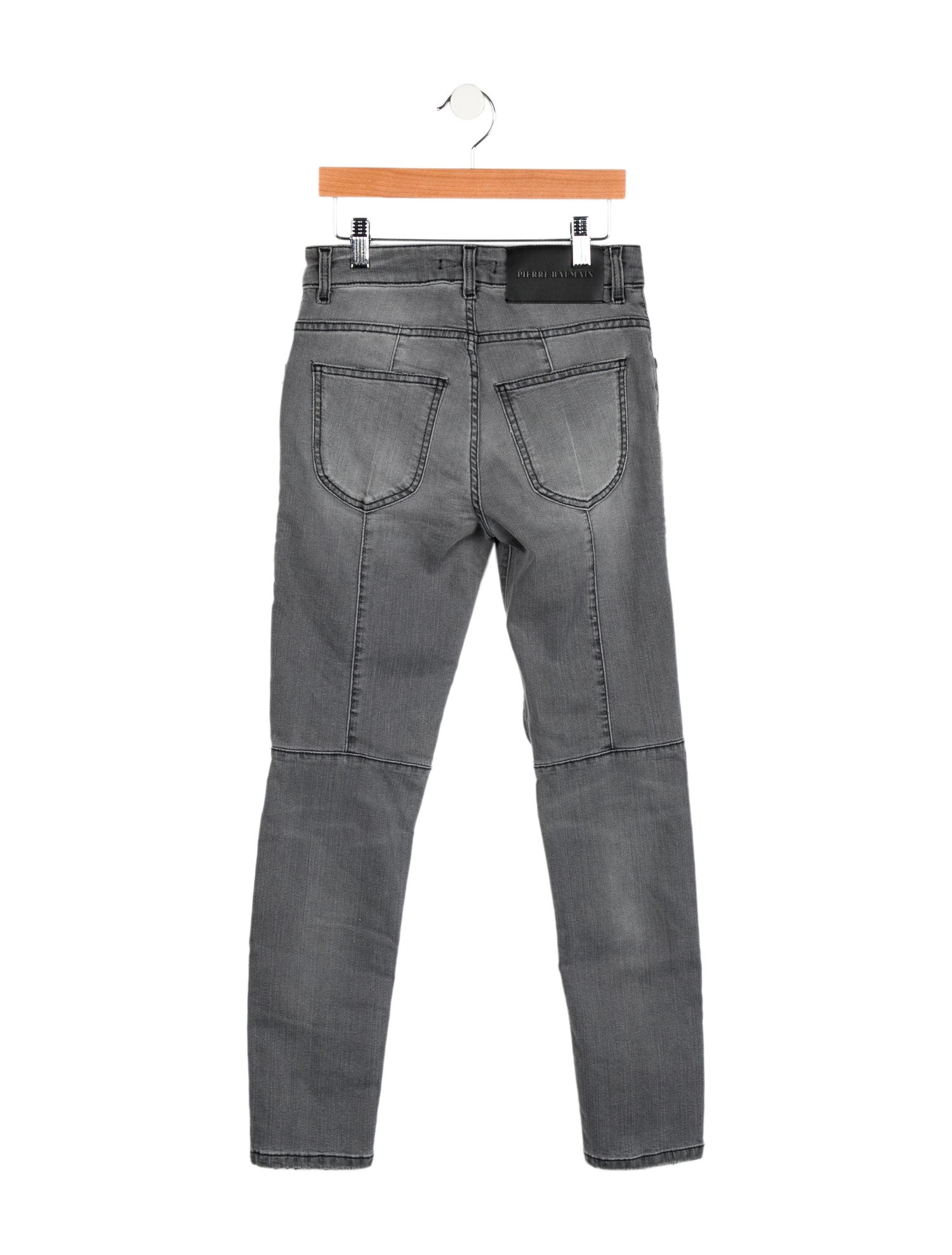 Pierre Balmain Mid-Rise Skinny Leg Jeans