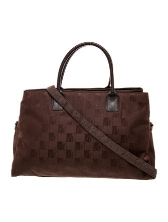 Pierre Balmain Canvas Top Handle Bag