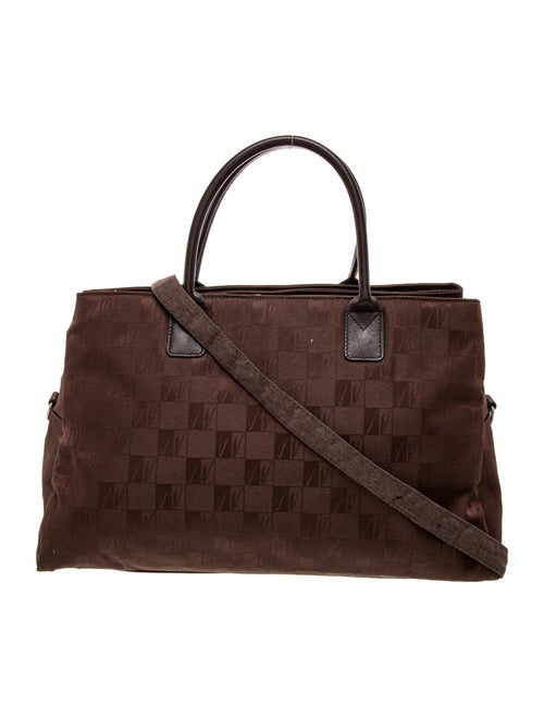 Pierre Balmain Canvas Top Handle Bag