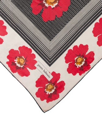 Pierre Balmain Printed Scarf
