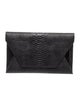 Pierre Balmain Embossed Leather Clutch