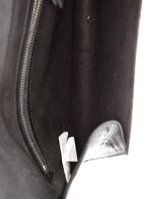 Pierre Balmain Embossed Leather Clutch