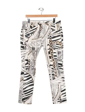 Pierre Balmain Mid-Rise Straight Leg Jeans