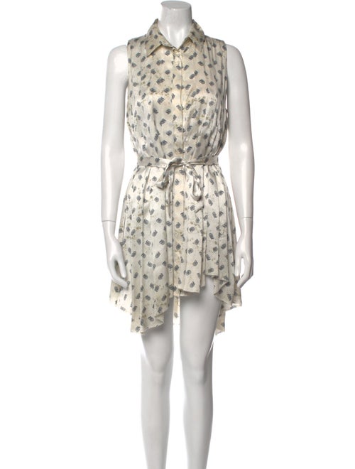 Pierre Balmain Silk Mini Dress