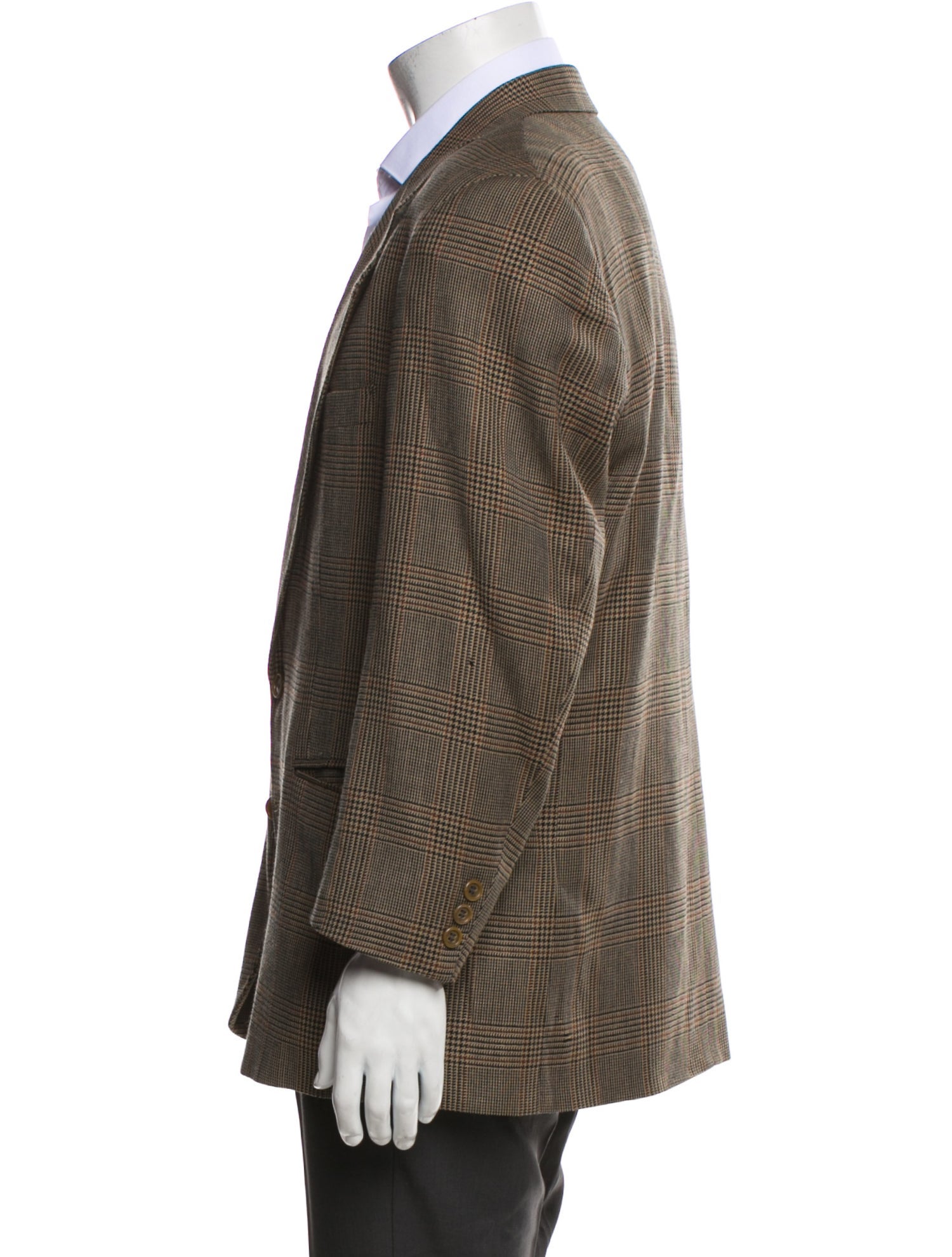 Pierre Balmain Houndstooth Print Blazer