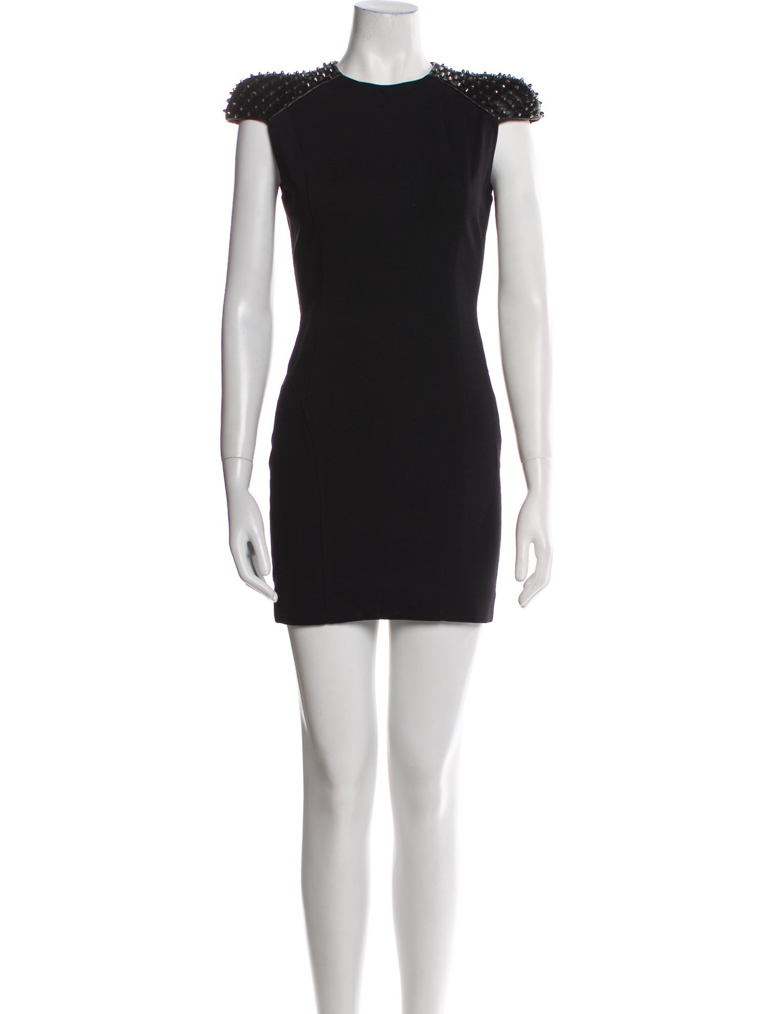 Pierre Balmain Crew Neck Mini Dress