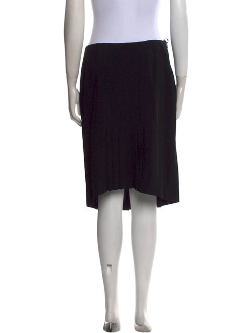 Pierre Balmain Pleated Accents Knee-Length Skirt