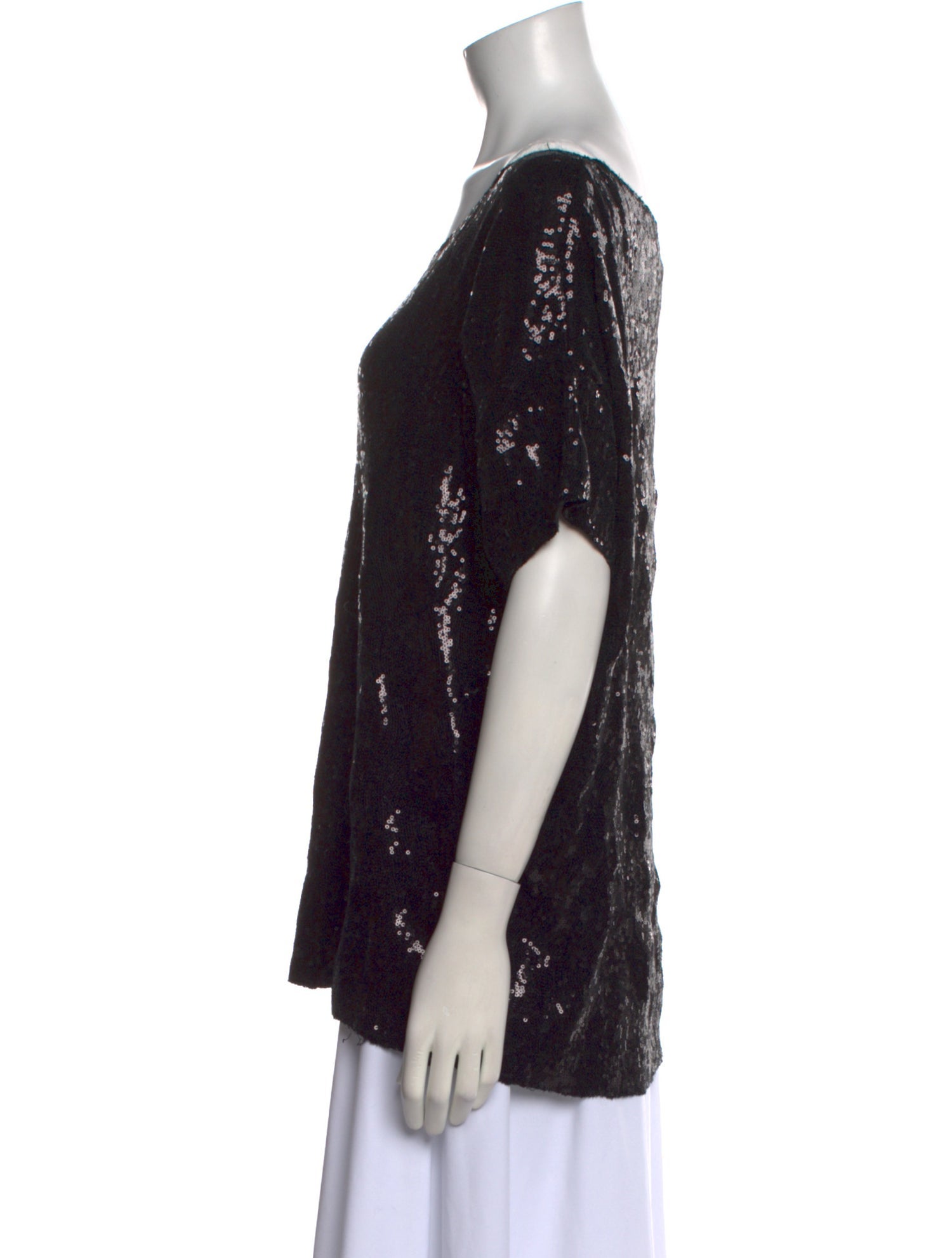 Pierre Balmain Patterned Scoop Neck T-Shirt