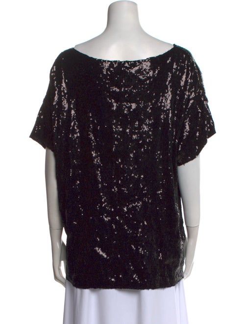 Pierre Balmain Patterned Scoop Neck T-Shirt